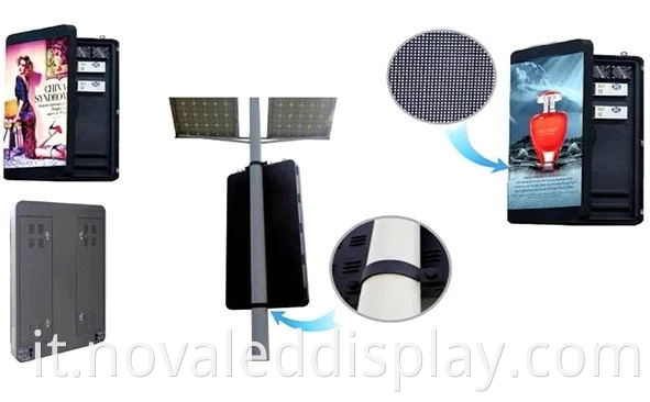 Light Pole Led Display